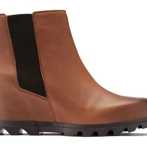 Sorel Women's Joan Of Artic Chelsea Wedge. Tan / Size 9